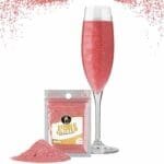 Paillettes Comestibles Cocktail Sans Goût Or Rose- Sachet 12g