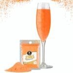 Paillettes Comestibles Cocktail Sans Goût Orange- Sachet 12g