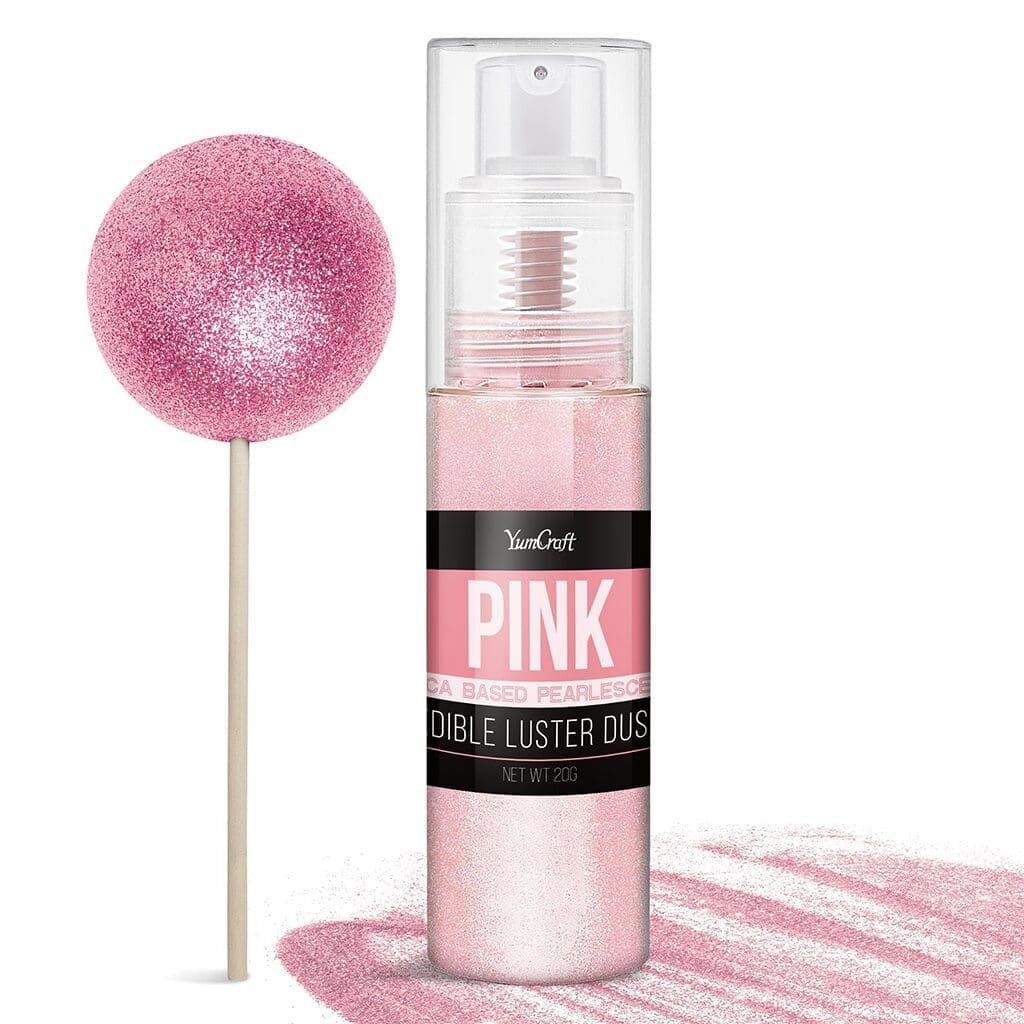 Spray Paillettes Comestibles Cocktail Rose Nacré Sans Goût 20g