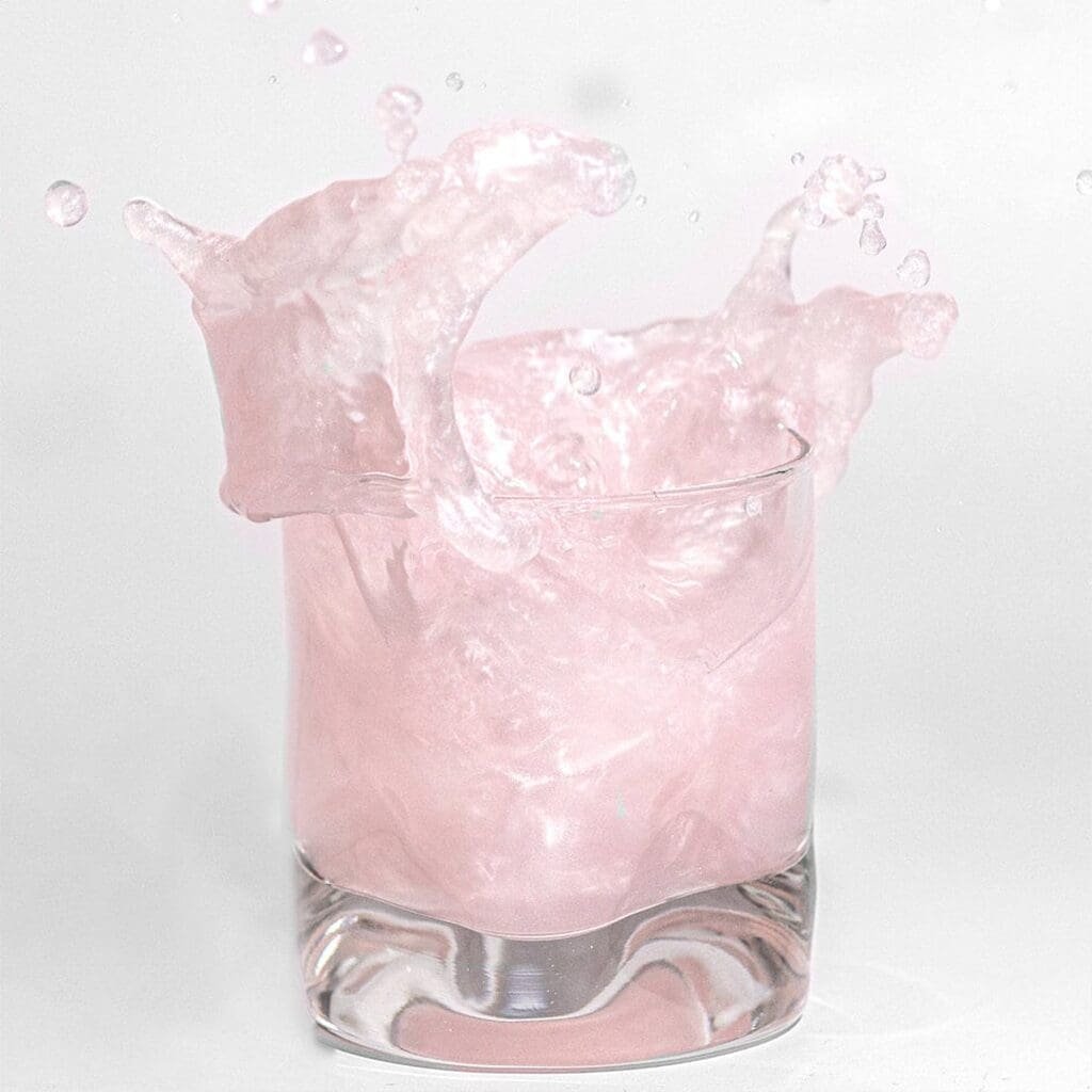 Spray Paillettes Comestibles Cocktail Rose Nacré Sans Goût 20g