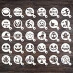 Pochoir pour Halloween (x30)