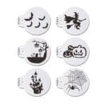 Pochoir pour Halloween (x6)