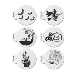 Pochoir pour Halloween (x6)