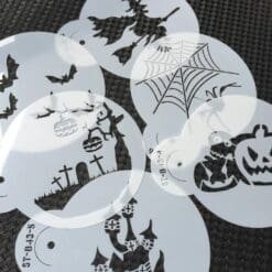 Alternative view of Pochoir pour Halloween (x6)