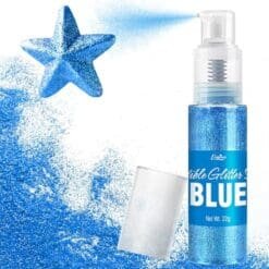 Spray Paillettes Comestibles Cocktail Bleu Sans Goût 22g