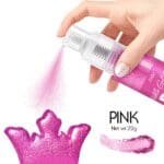 Spray Paillettes Comestibles Cocktail Rose Sans Goût 22g