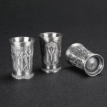 Lot de 6 verres à shot Égyptien – service festif