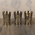 Lot de 6 verres à shot Égyptien – service festif