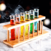 Lot de 6 verres à shot Fiole – service festif – vue 1
