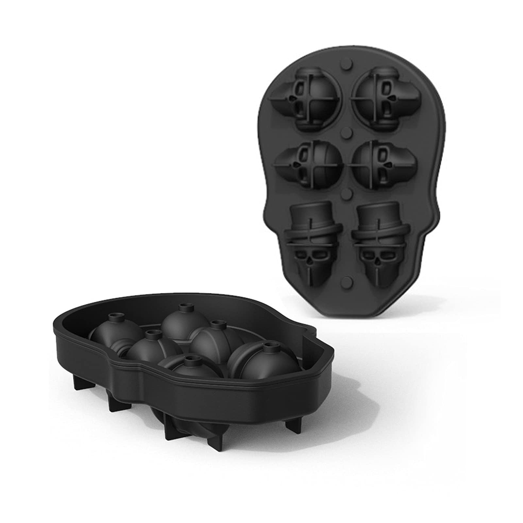 Moule à Glaçons Skulls