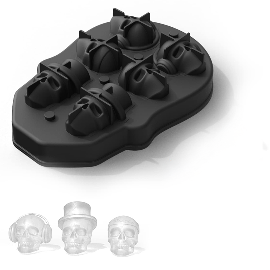 Moule à Glaçons Skulls