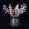 Agitateur à cocktail Coloré – service réutilisable – vue 1