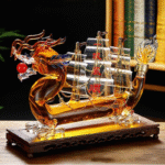 Carafe à spiritueux Dragon – présentation de bar