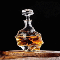 Carafe à spiritueux de Whisky – présentation de bar – vue 1