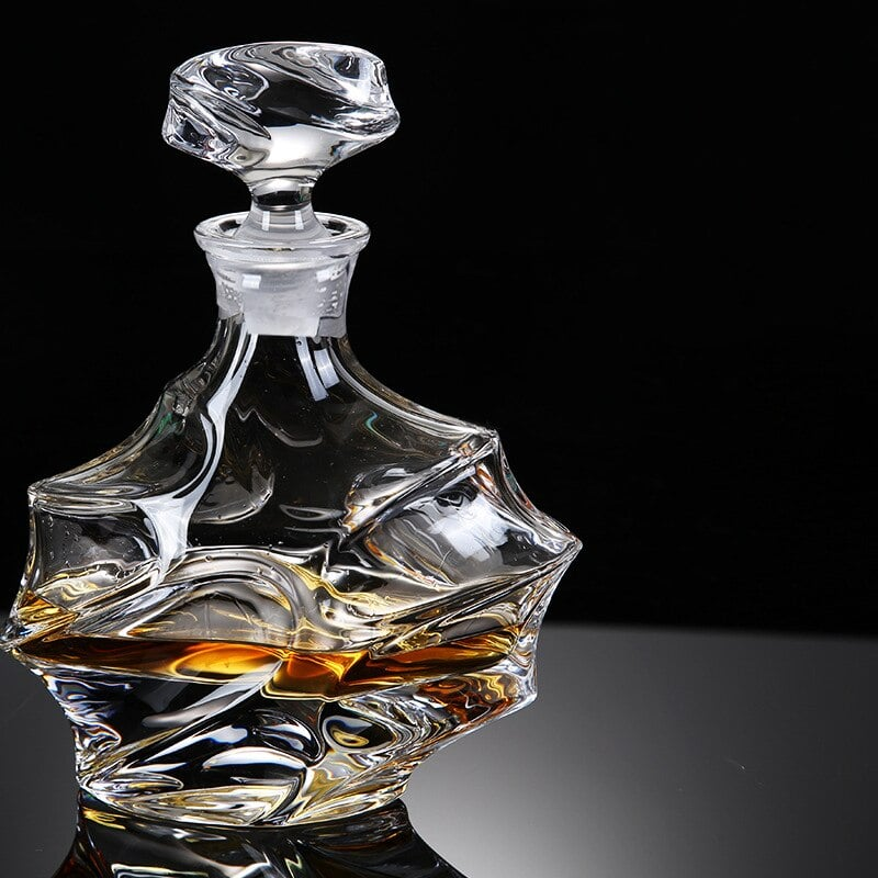 Carafe à spiritueux de Whisky – présentation de bar