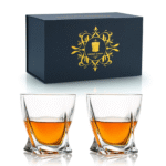 Coffret Verre Whisky Torsadés