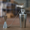 Kit barman Cobbler Inox – set cocktail – vue 1