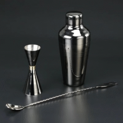 Kit cocktail Cobbler noir 4 pièces – 510 ml – vue 2