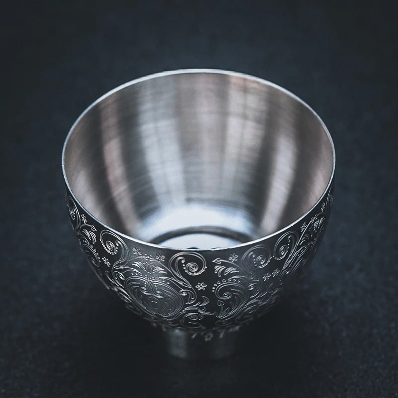 Shaker à cocktail oriental gravé – 500 ml