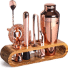 Kit barman Continental Shaker Rose Gold – set cocktail – vue 1