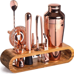 Kit barman Continental Shaker Rose Gold – set cocktail – vue 1