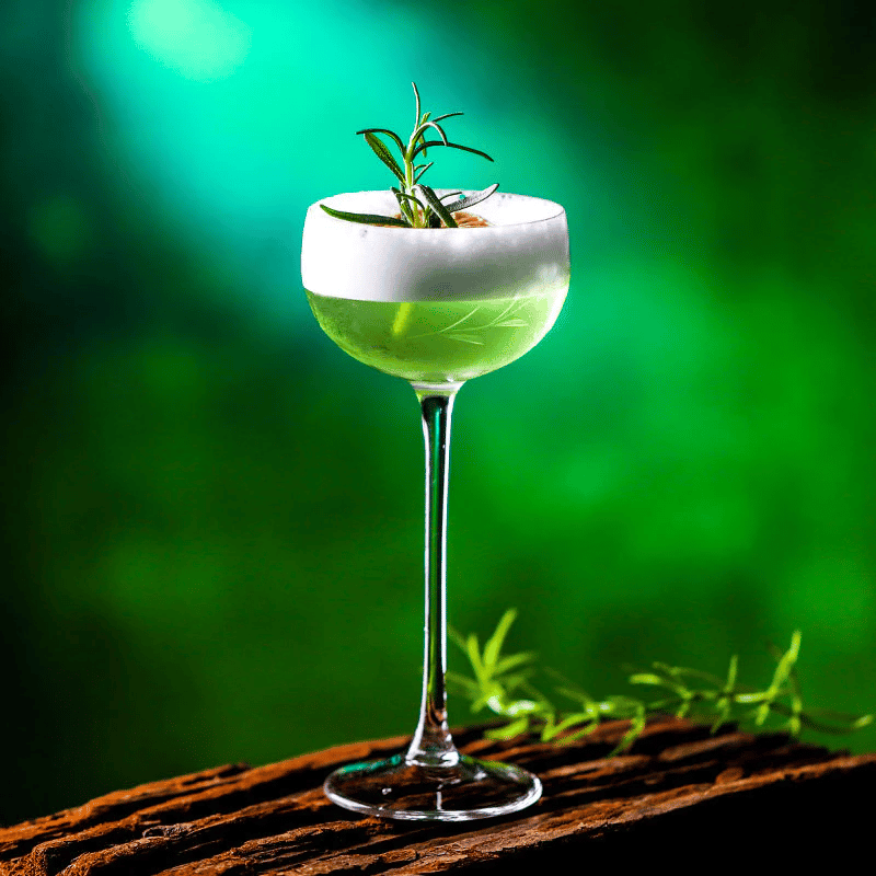 Verre à cocktail Coupe Bombé – présentation spectaculaire