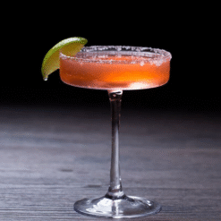 Verre à cocktail Coupe Plate – présentation spectaculaire – vue 1