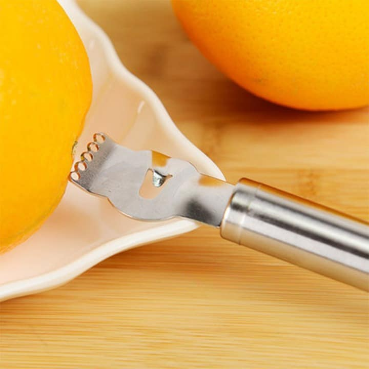 Couteau zesteur compact – agrumes cocktails