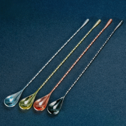 Cuillère de bar Torsadée (50CM) – mélange cocktail – vue 1