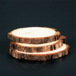 Set Dessous de Verre Rondin en Bois (x5)