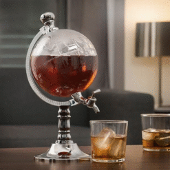 Distributeur de boissons globe – fontaine de table – vue 1