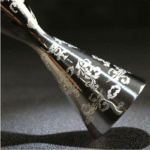 Doseur cocktail gravé à arabesques – 30/45 ml