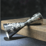 Doseur cocktail gravé à arabesques – 30/45 ml