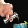 Double doseur cocktail inox – 25/50 ou 30/60 ml – vue 1