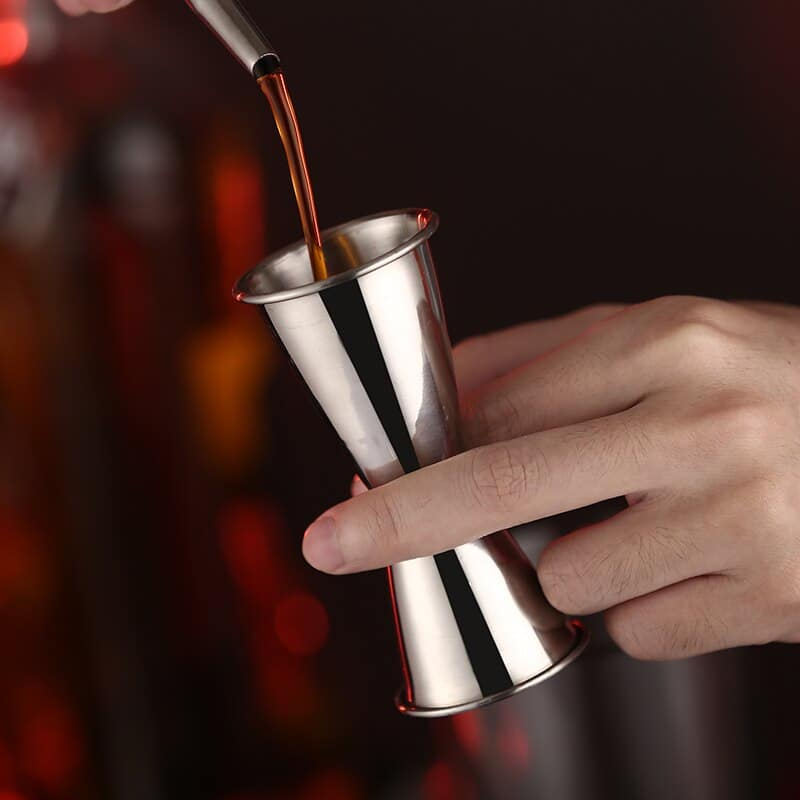 Double doseur cocktail inox – 25/50 ou 30/60 ml