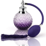 Vaporisateur à cocktail mauve – flacon poire vintage