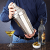 Shaker à cocktail en Acier Inoxydable – mixologie – vue 1