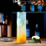 Verre à cocktail design – présentation spectaculaire