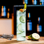 Verre à cocktail design – présentation spectaculaire