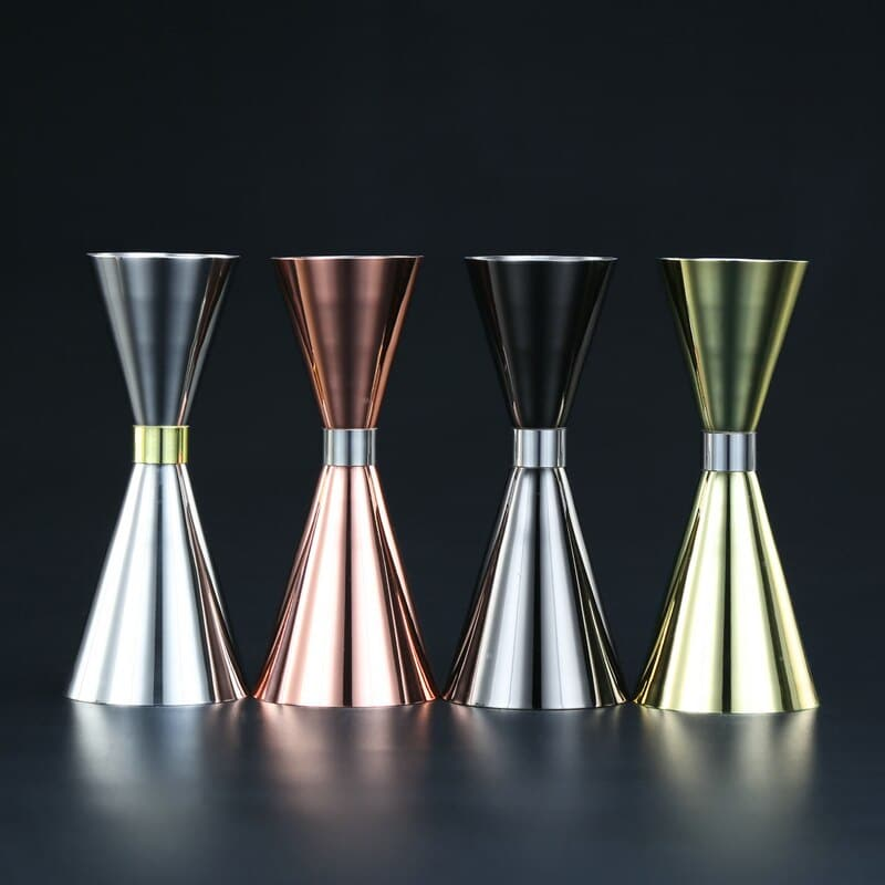 Jigger cocktail double mesure – plusieurs coloris