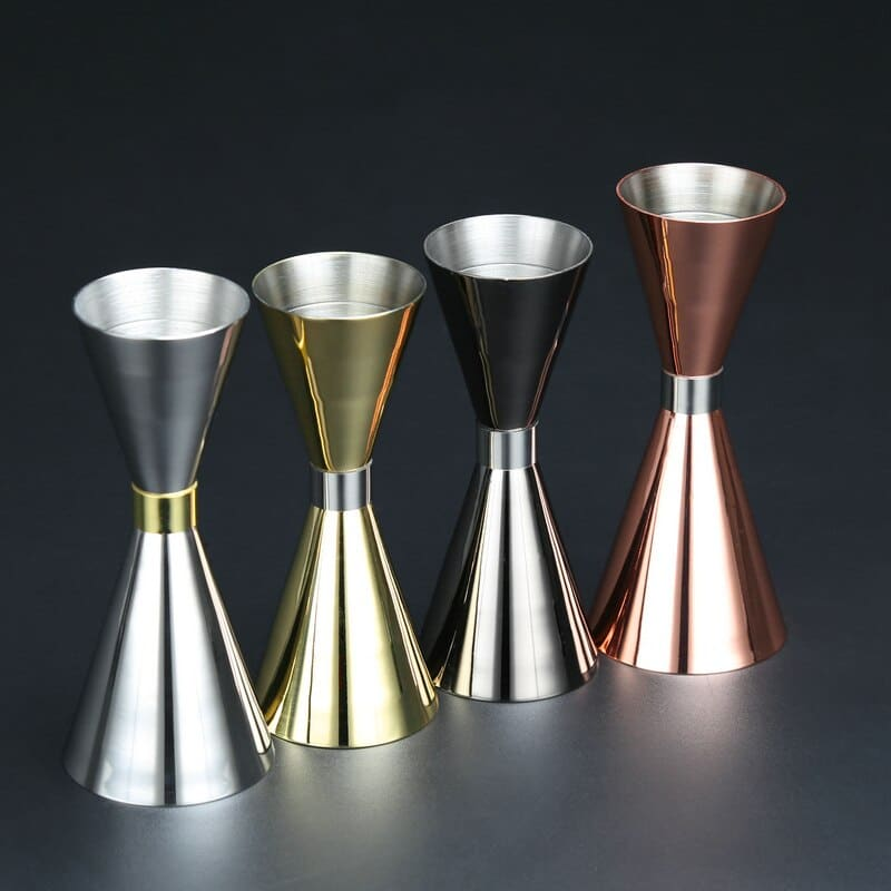 Jigger cocktail double mesure – plusieurs coloris