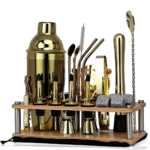 Kit barman Cobbler en Or – set cocktail