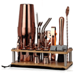 Kit barman Complet Shaker Boston Rose Gold – set cocktail