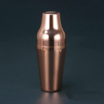 Kit cocktail rose saumon – shaker Boston 5 pièces
