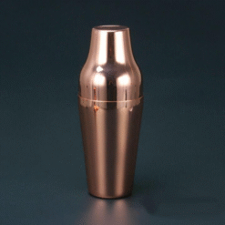 Kit cocktail rose saumon – shaker Boston 5 pièces – vue 2