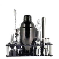 Kit barman Noir 550ml – set cocktail – vue 1