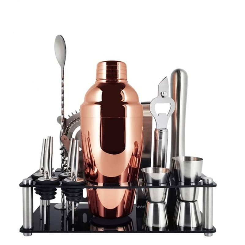 Kit barman Rose Gold 550ml – set cocktail