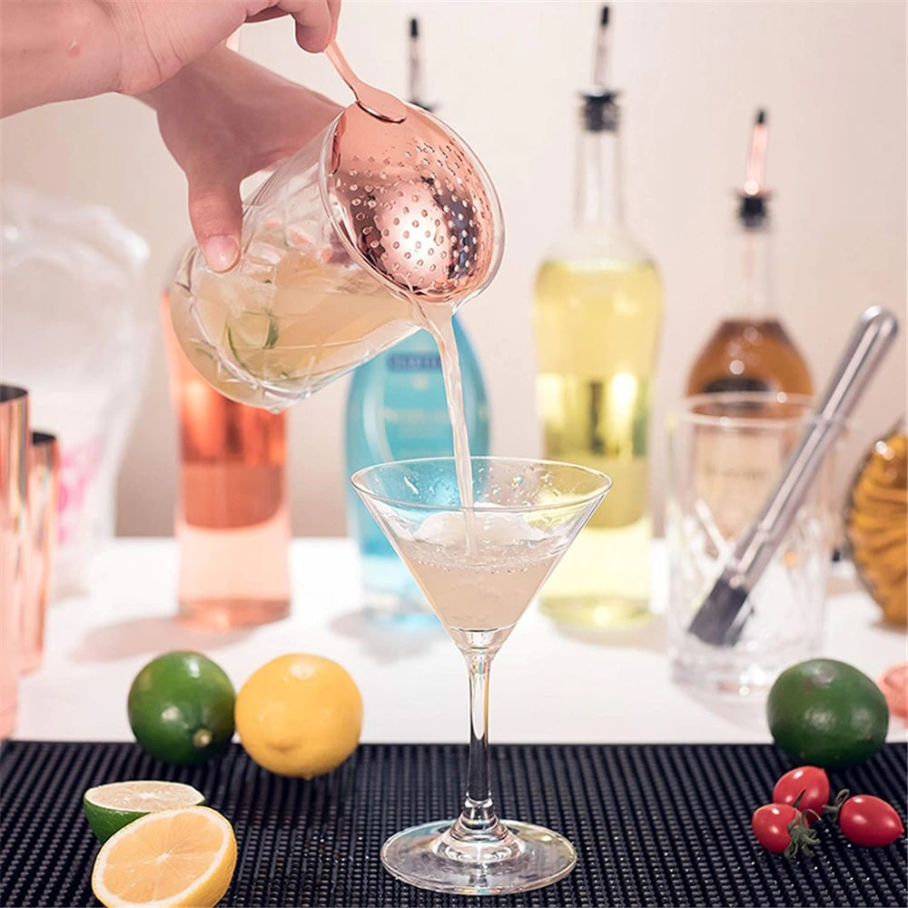 Kit barman Shaker Boston Rose Gold – set cocktail