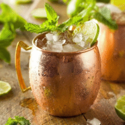 Mug Moscow Mule Lisse – chope cocktail – vue 1