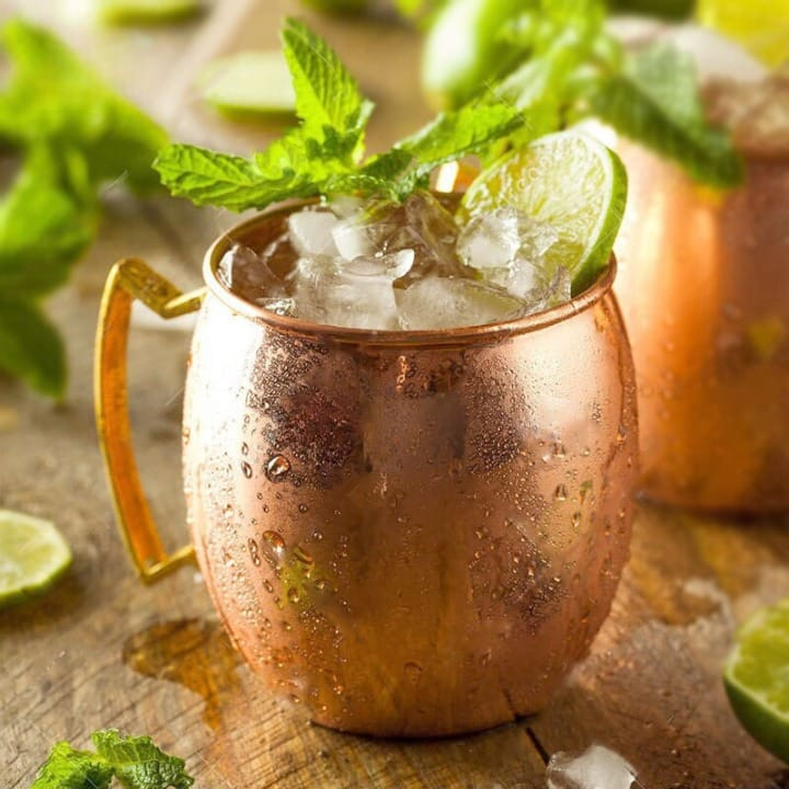 Mug Moscow Mule Lisse – chope cocktail